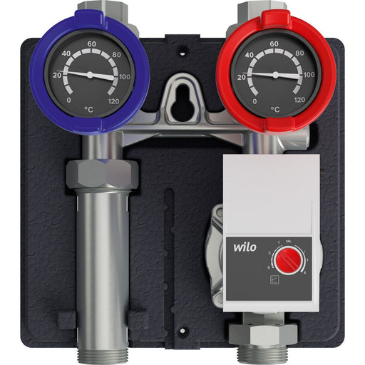 Bosch Thermotechnik - Hydraulische Regelstation Heizkreisset ohne Mischer HS 25/4 s 278x290x190