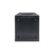 DIGITUS - Netzwerk-/Serverschrank Wandschrank 6HE DN-10-06U-B RAL9005 300mm tief