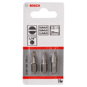 Bosch - Bit-Set Schrauberbit-Set, Extra 2607001750 Hard 3-tlg. S
