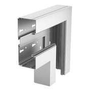 Rehau - Flachwinkel für Geräteeinbaukanal SIGNA STYLE Flachwinkel BRA FW70170a EL außen 70x170 elox