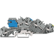 WAGO - Installations-Etagenklemme 2005-7641 NT/L/PE 4/6qmm grau