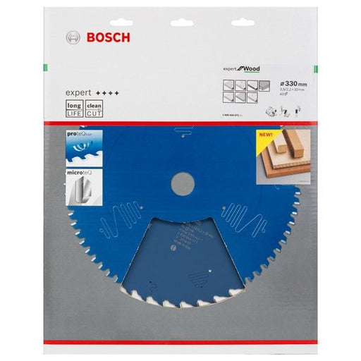 Bosch - Kreissägeblatt Expert for 2608644071 Wood H 330 x 30 Z40