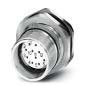 Phoenix Contact - Rundsteckverbinder, feldkonfektionierbar (Industriesteckverbinder) Gerätesteckverbinder CA-16S1N12HZ00 Hinterwand