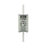 Eaton - Messersicherung Sicherungseinsatz Nieders. NH FUSE 63#63NHG02B 63A AC 500V 120kA − 3 Stück