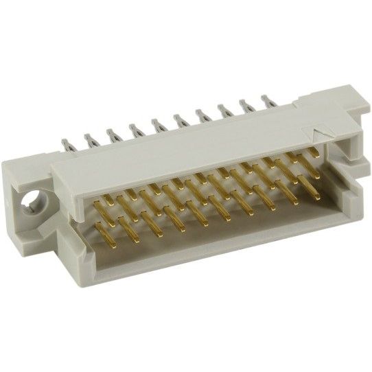 Harting - Leiterplattensteckverbinder Messerleiste 2A 09291302904 Einpressanschluss − 200 Stück