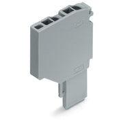 WAGO - Ein- und mehrpolige Klemmenleiste 2-Leiter-Anfangsmodul 2020-261 CAGECLAMP,1,5mm²,gr − 250 Stück
