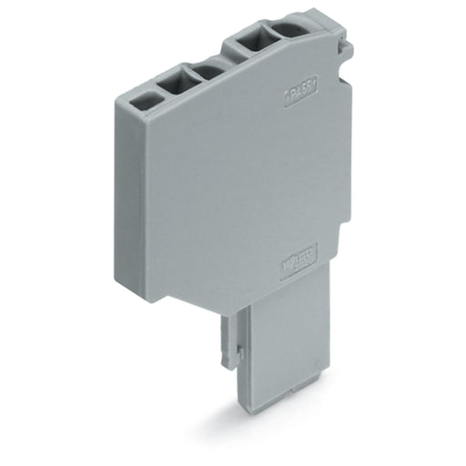 WAGO - Ein- und mehrpolige Klemmenleiste 2-Leiter-Anfangsmodul 2020-261 CAGECLAMP,1,5mm²,gr − 250 Stück