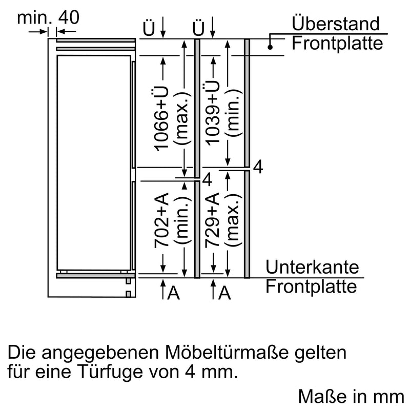 Bosch - Kühl-/Gefrierkombination EB-Kühl/Gefrierkombi KIF86PFE0 Serie8