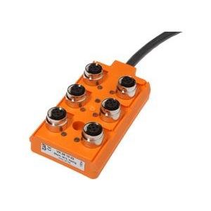 Ipf Electronic - Passiver Sensor-/Aktor-Verteiler (mit Leitung) Verteiler, 30x100x54mm, VK001002 10-30V DC 6x M12