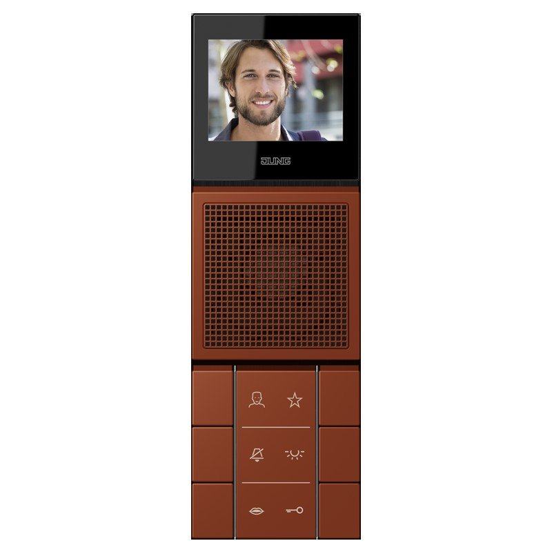 Jung - Innenstation für Türkommunikation SIB Video-Innenstation SI VI LC 627 247 LS 4320D