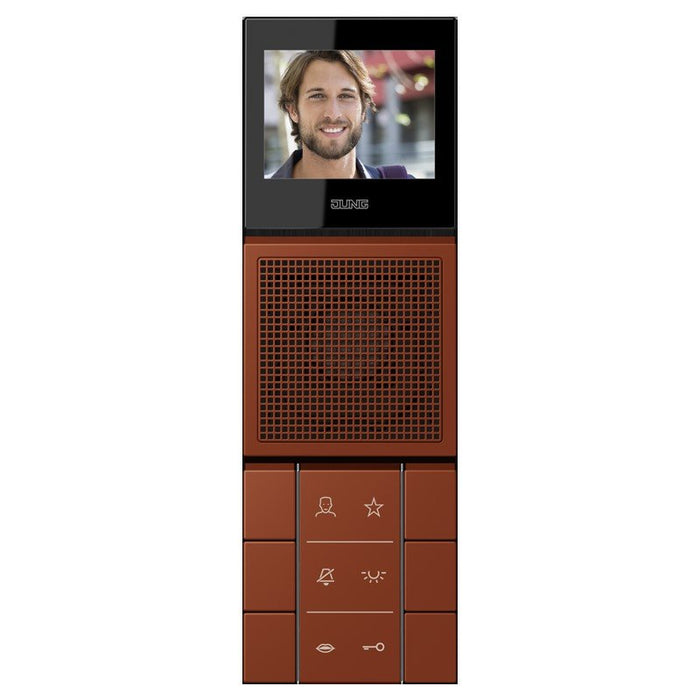 Jung - Innenstation für Türkommunikation SIB Video-Innenstation SI VI LC 627 247 LS 4320D  − 1 Stück
