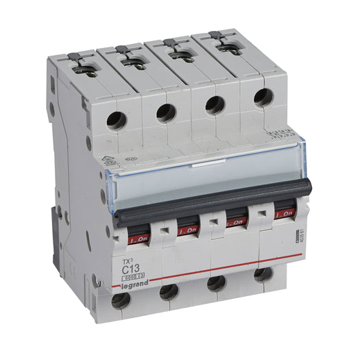 Legrand - Leitungsschutzschalter Legrand 403561 C13A 4-polig 6kA