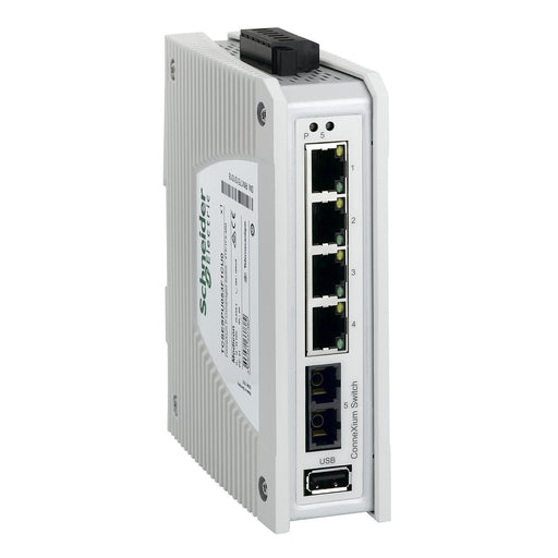 Schneider Electric - Netzwerk Switch ConneXium Premium TCSESPU053F1CU0 Unmanaged 4 Ports
