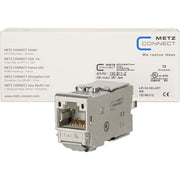 Metz Connect - Modularer Steckverbinder C6Amodul 180 Jack 130B11-Z 12 Stück − 12 Stück