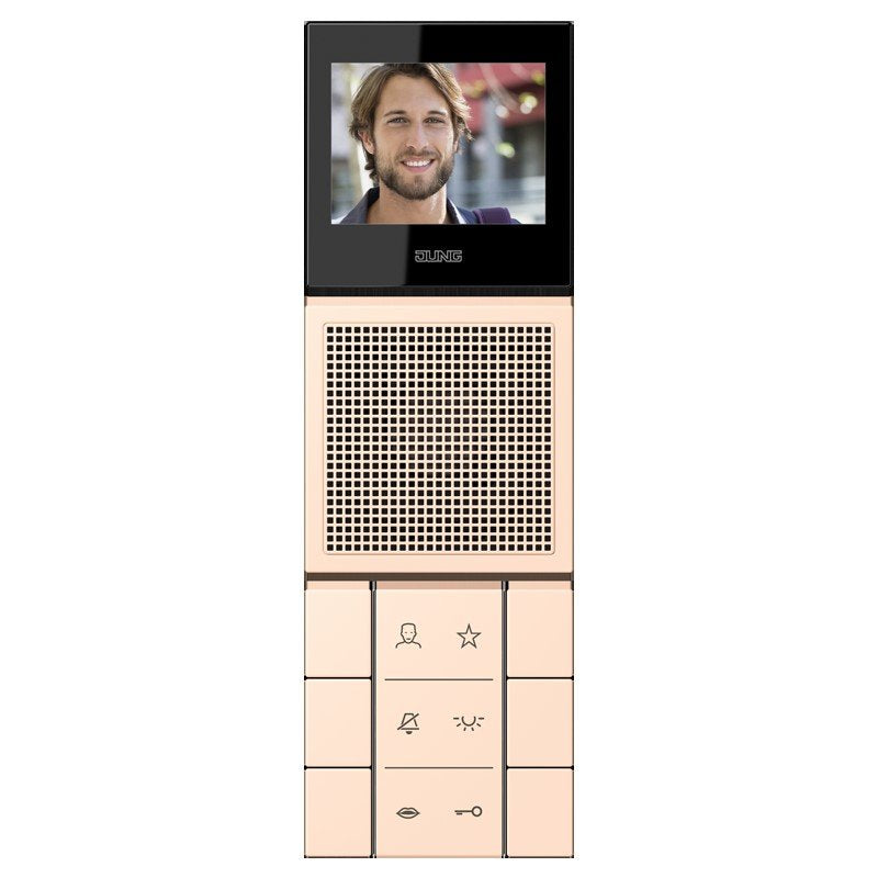 Jung - Innenstation für Türkommunikation SIB Video-Innenstation SI VI LC 627 228 LS 32091
