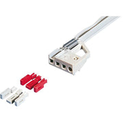 Heitec - Befestigungsteil für Baugruppe mit Rastermaß 482,6 mm (19 Zoll) Codierpins 3684.325 (VE100) grau