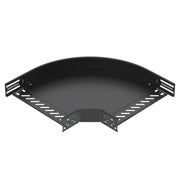 OBO Bettermann - Bogen für Kabelrinne Bogen 90° für Kabelrinne RB 90 630 FSK SW horizontal 60x300