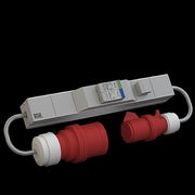 Bachmann - Geräteüberspannungsschutz für Energietechnik/Stromversorgung Steckdosenleiste 800.2522 482,6mm (19") 1HE