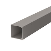 OBO Bettermann - Leitungsführungskanal Wand+Deckenkanal m.Obert. WDK25025GR 25x25mm,PVC − 2 Meter