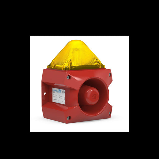 Pfannenberg - Optisches/Akustisches Signalgerät Schallgeber PA X 5-05 230 AC YE 107dB, IP66