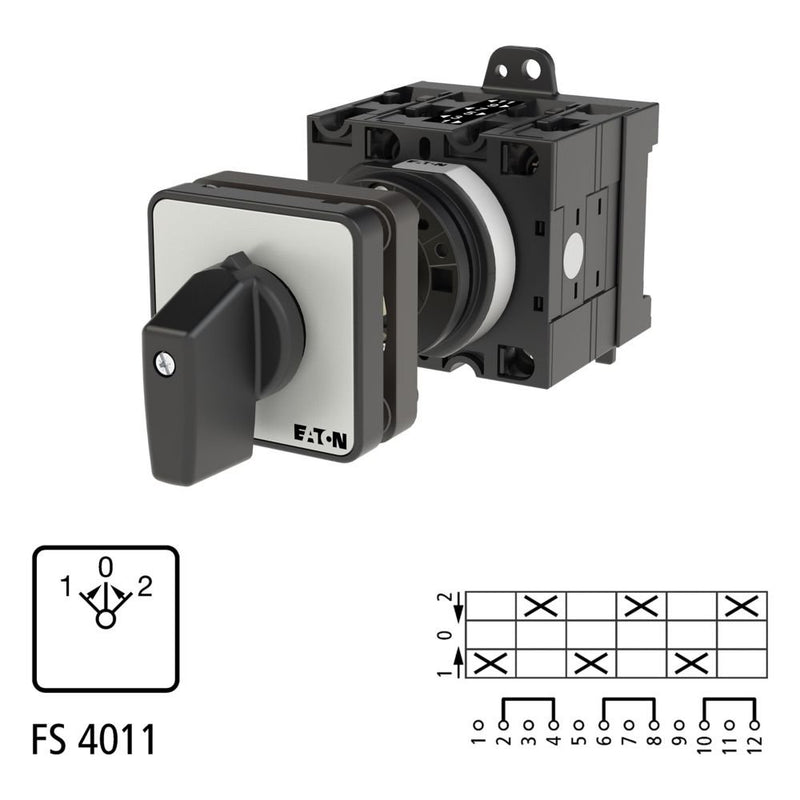 Eaton - Lastschalter Umschalter T3 32A T3-3-8216/Z Zwischenbau