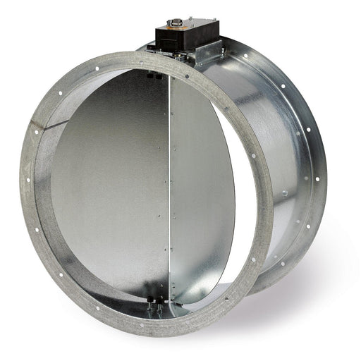 Helios Ventilatoren - Zubehör/Ersatzteile für Ventilatoren Rohr-Verschlussklappe RVM 500 motorbetätigt