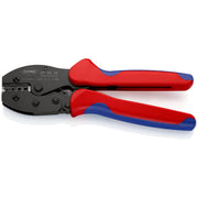 Knipex - Presswerkzeug Kabelschuhe/Verbinder, Aderendhülsen, Schirmanschluss PreciForce Crimpzange 97 52 34 PreciForce, 220mm