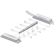 Schmersal - Induktiver Näherungsschalter Sicherheitssensor BNS 33-12Z-2187 5,0m
