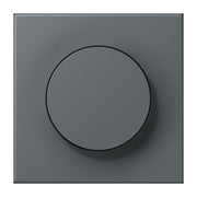 Jung - Abdeckung/Bedienelement für Installationsschalterprogramme Abdeckung mit Drehknopf LC 1740 202 gris fonce 31