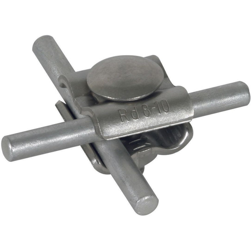 DEHN - Verbinder für Blitzschutz Universal-Verbinder UV 8.10 KTP V2A Niro f.Rd 8-10mm