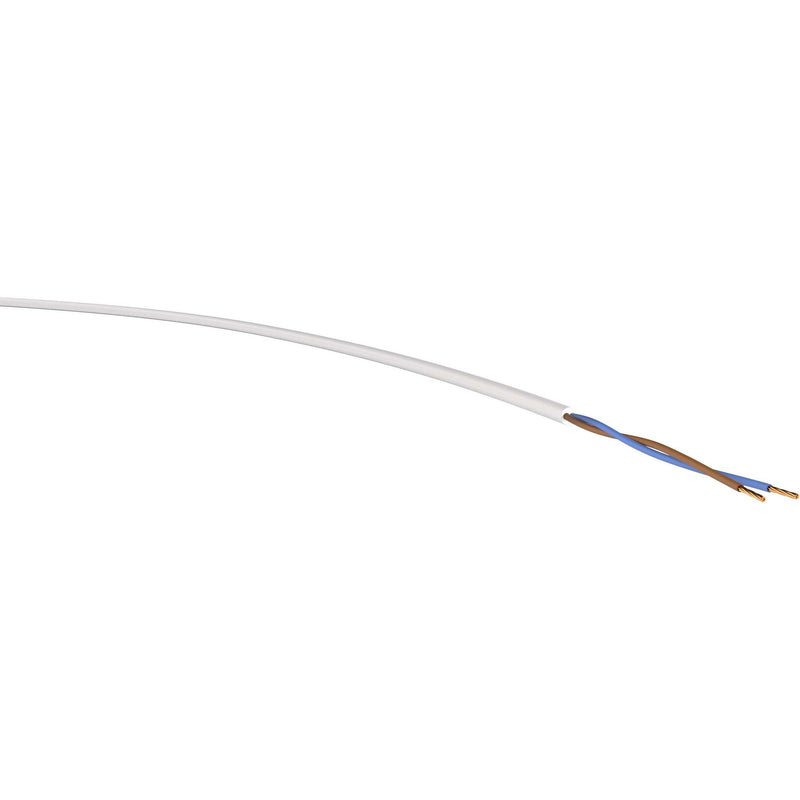Klimaprime - Energiekabel < 1 kV, für ortsveränderlichen Einsatz H03VV-F 2x0,5 ws Tr1000 H03VV-F 2x0,5 ws Schlauchltg PVC