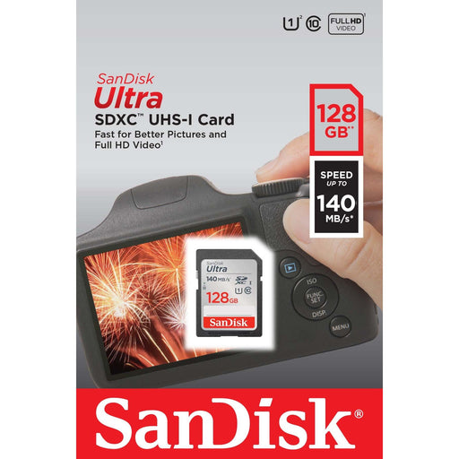 Sandisk - Speichermedium digital SDXC-Card 128GB SANDISK SDSDUNB-128G Ultra,Class10,UHS-I