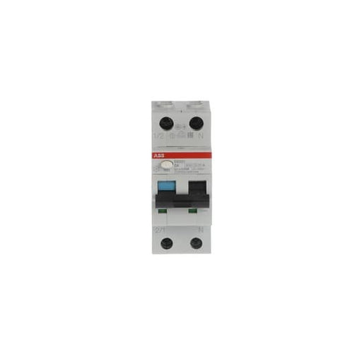 ABB Stotz S&J - Kombination FI-Schalter/Leitungsschutzschalter FI/LS-Schalter DS201A-C4/0,03 6kA, 1p+N