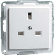Peha - Schalter-/Steckdosenkombination Steckdose rws D 20.6670.02 GB 13A 250V British