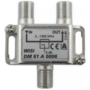 Wisi - Abzweiger und Verteiler Abzweiger 1f. DM 61 A 0006 5-1300MHz,6dB Cl.A