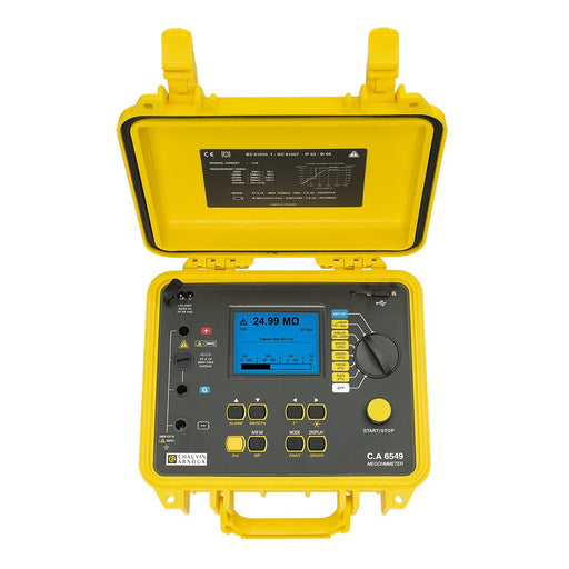 Chauvin Arnoux - Isolationsmessgerät Isolationsmesser C.A 6549 #P01139713 5kV