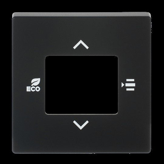 Busch-Jaeger - Einsatz/Abdeckung für Kommunikationstechnik Zentralscheibe sw/mt 6109/03-885 KNX Tasterankopplung