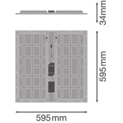 Ledvance - Decken-/Wandleuchte LED-Panel M600 PL PROT 600P36W830PS 830