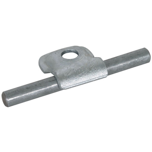 DEHN - Leitungshalter für Blitzschutz Klemmbock KB 6.10 B9 STTZN Rd 6-10mm St/tZn