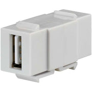 Rutenbeck - Einsatz/Abdeckung für Kommunikationstechnik Kommunikationsadapter KMK-USB rw Keystone − 1 Stück