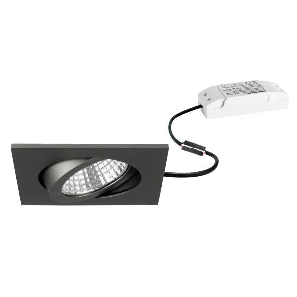 Brumberg Leuchten - Downlight/Strahler/Flutlicht LED-Einbaustrahler 230V 33355643 3000K IP65 titan