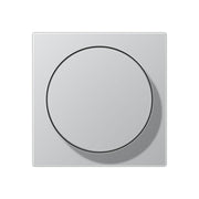 Jung - Abdeckung/Bedienelement für Installationsschalterprogramme Abdeckung mit Drehknopf A 1740 AL Serie A, aluminium