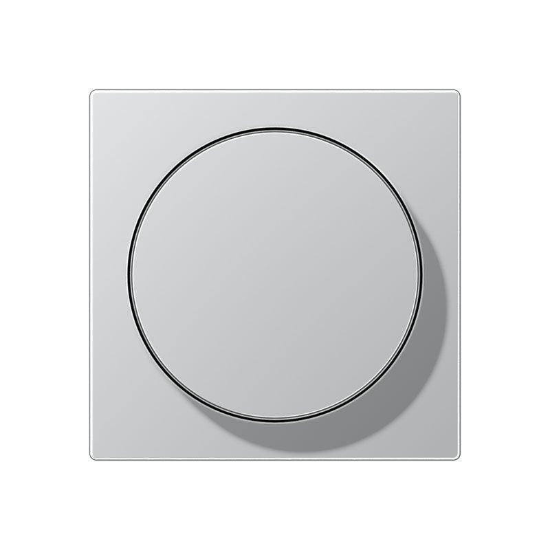 Jung - Abdeckung/Bedienelement für Installationsschalterprogramme Abdeckung mit Drehknopf A 1740 AL Serie A, aluminium