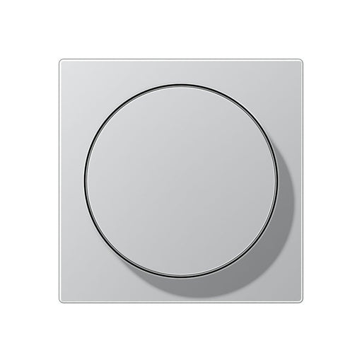 Jung - Abdeckung/Bedienelement für Installationsschalterprogramme Abdeckung mit Drehknopf A 1740 AL Serie A, aluminium