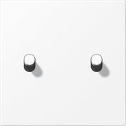 Jung - Abdeckung/Bedienelement für Installationsschalterprogramme Abdeckung mit Kipphebel AL 12-5 WWM R 07 Zylinder, 1fach, 2