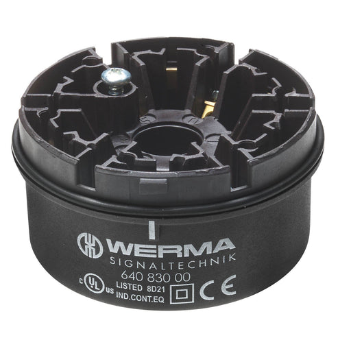 Werma - Signalsäulenelement, Anschlussmodul Anschlusselement 64083000