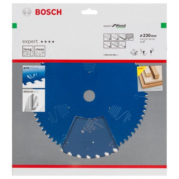 Bosch - Kreissägeblatt Expert for 2608644062 Wood H 230 x 30 Z36