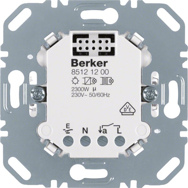 Berker - Elektronischer Schalter Relais-Einsatz 85121200 Hauselektronik