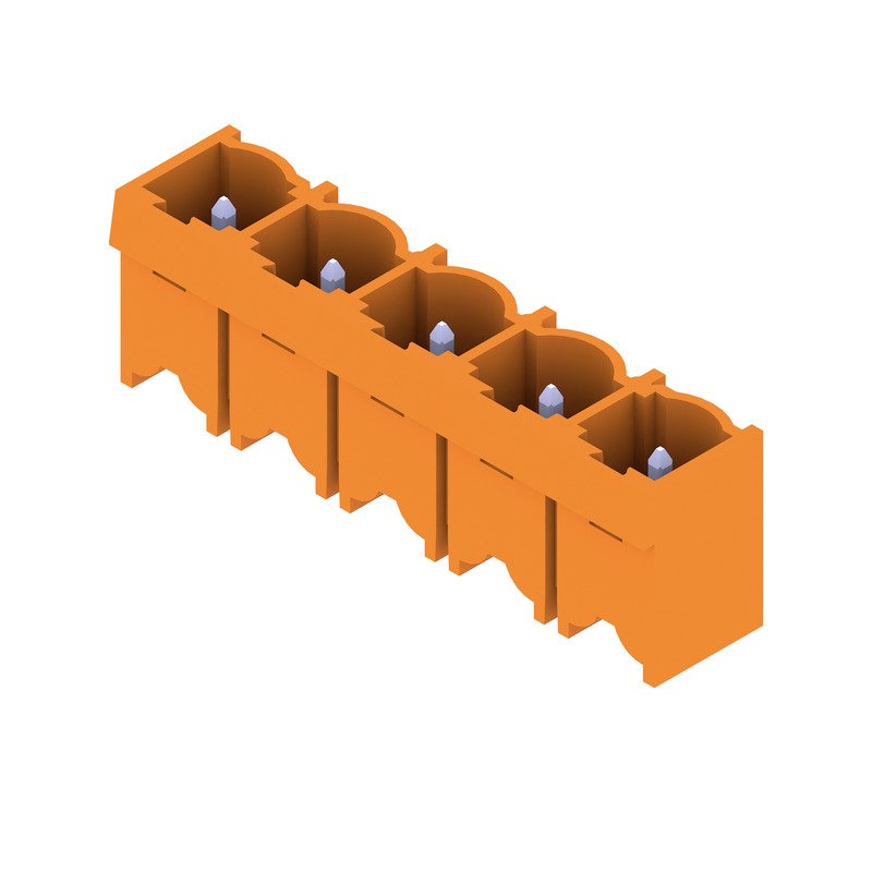 Weidmüller - Leiterplattensteckverbinder Verbinder 7.62mm SL 7.62HP#1048900000 − 50 Stück
