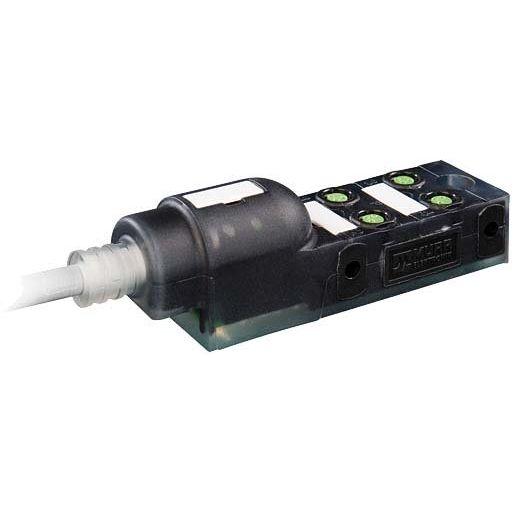 Murrelektronik - Passiver Sensor-/Aktor-Verteiler (mit Leitung) Verteiler Exact8 4xM8 8000-84110-3601000 4-pol. Ltg.fest 10m